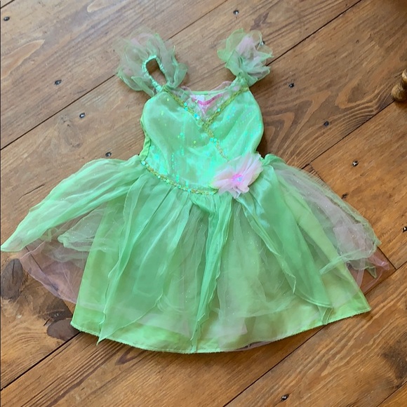 Disney Other - Tinker bell Disney store dress up costume size 5/6